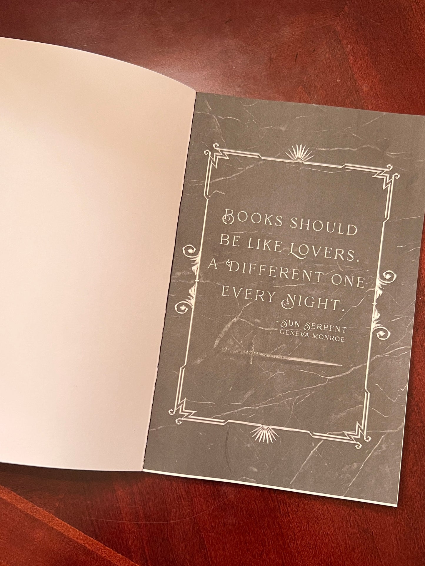 Book Crush Journal- Sun Serpent Saga Edition
