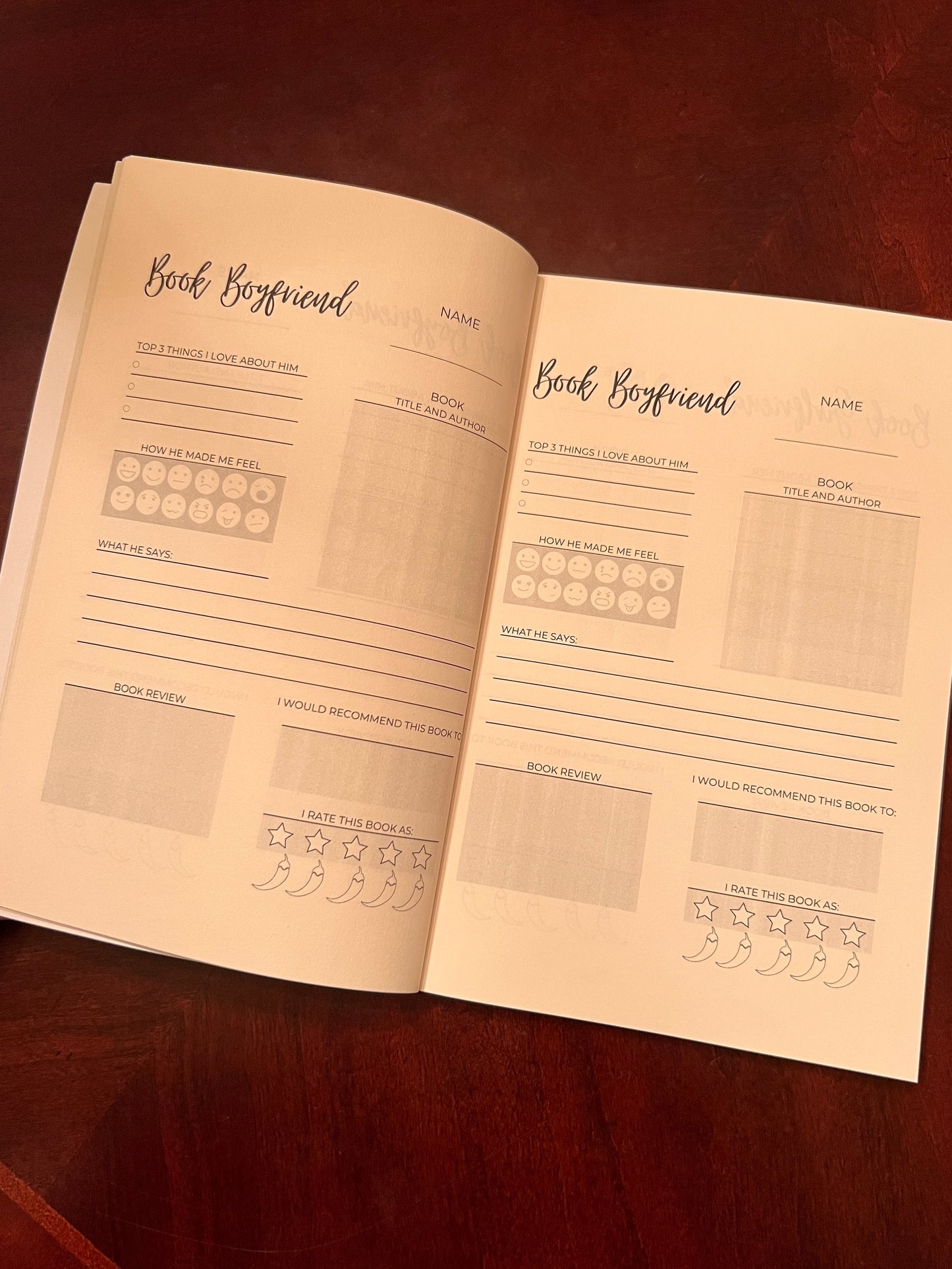 Book Crush Journal- Sun Serpent Saga Edition