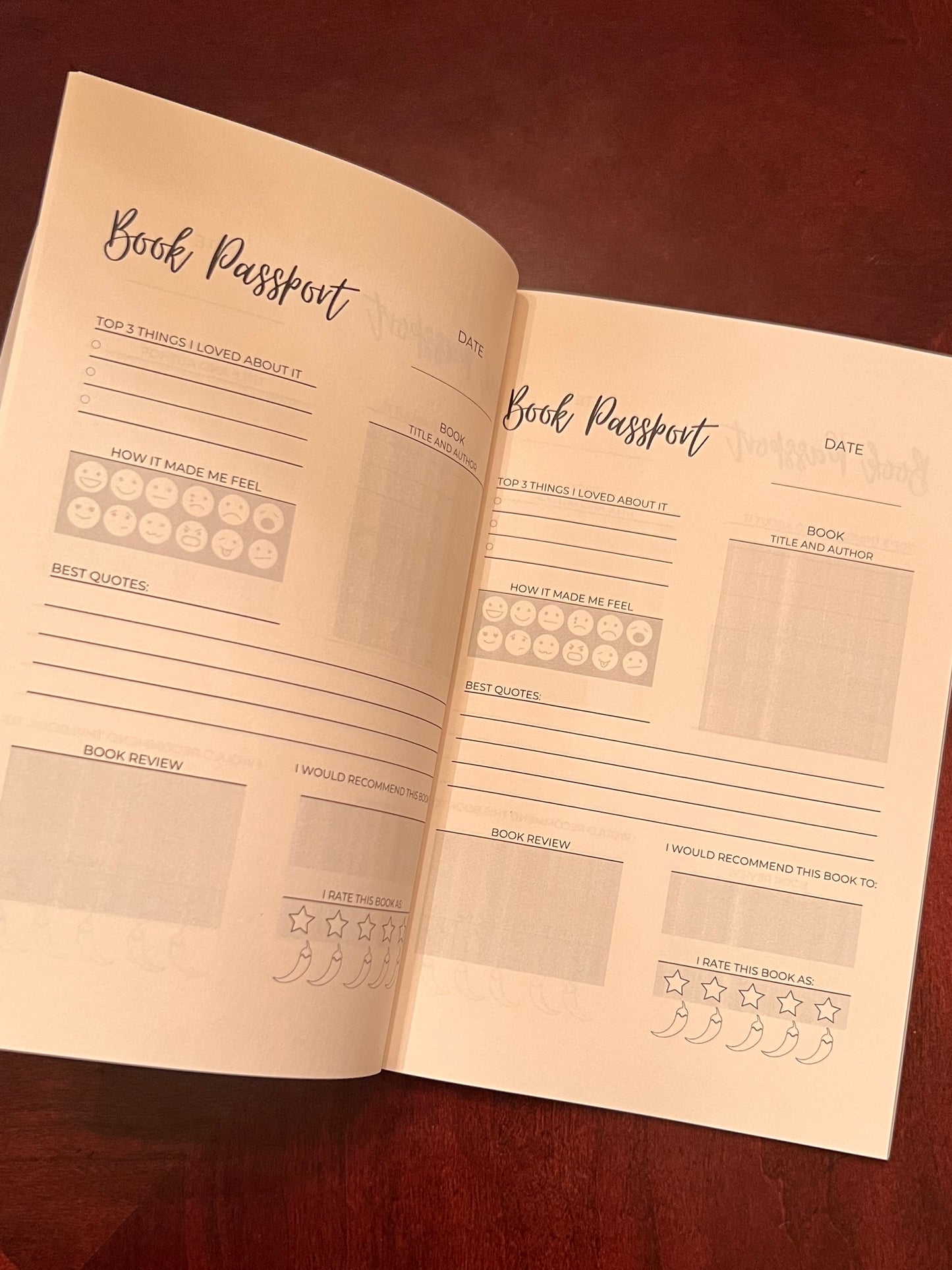 Book Crush Journal- Sun Serpent Saga Edition